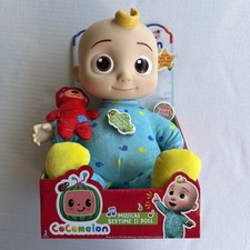 COCOMELON Plush Bedtime JJ Doll, 10IN with Sound Brand New, Ships Fast 