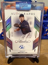 2023 Panini Flawless #FA-BL Brooks Lee Flawless Autographs #/25