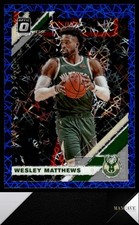 2019-20 Donruss Optic #61 Wesley Matthews Blue Velocity Milwaukee Bucks