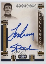 2008 Donruss Americana Celebrity Cuts Signatures Leonard Nimoy #H-LN Auto ne4