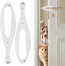Cat Door Latch Stopper Pet Door Latch 5 Adjustable Size Strap 2.5-6" Wide 2 Pcs