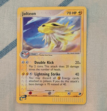 The Pokémon Company Jolteon 6/100 Sandstorm Holo Rare 70 HP Stage 1 English on eBay