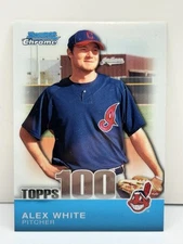 2010 Bowman Chrome Topps 100 Prospects /999 Alex White #TPC79 RC