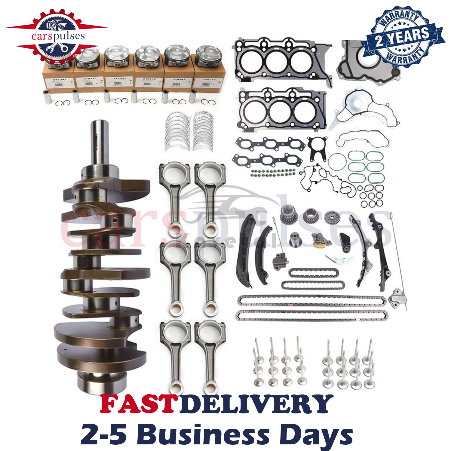 Maserati Quattroporte S Diesel 2013-2016 Rods Set