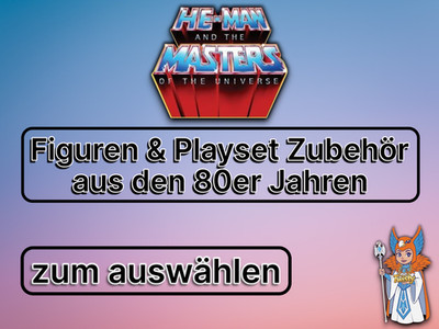 Masters of the Universe Figuren & Playset Zubehör 80er Jahre -zum auswählen