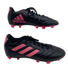 Adidas Goletto V11 FG JR Soccer Cleats  4.5 Black Pink FV2895 Firm Ground Cleat