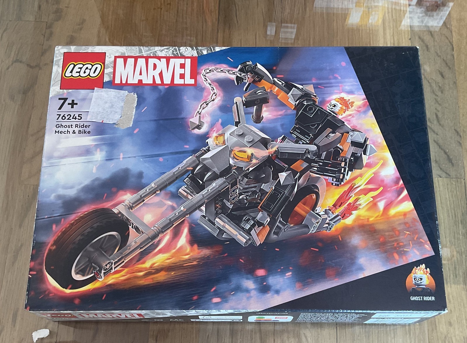LEGO Marvel 76245 Ghost Rider Mech & Bike boîte neuve avec figurine figurine articulée