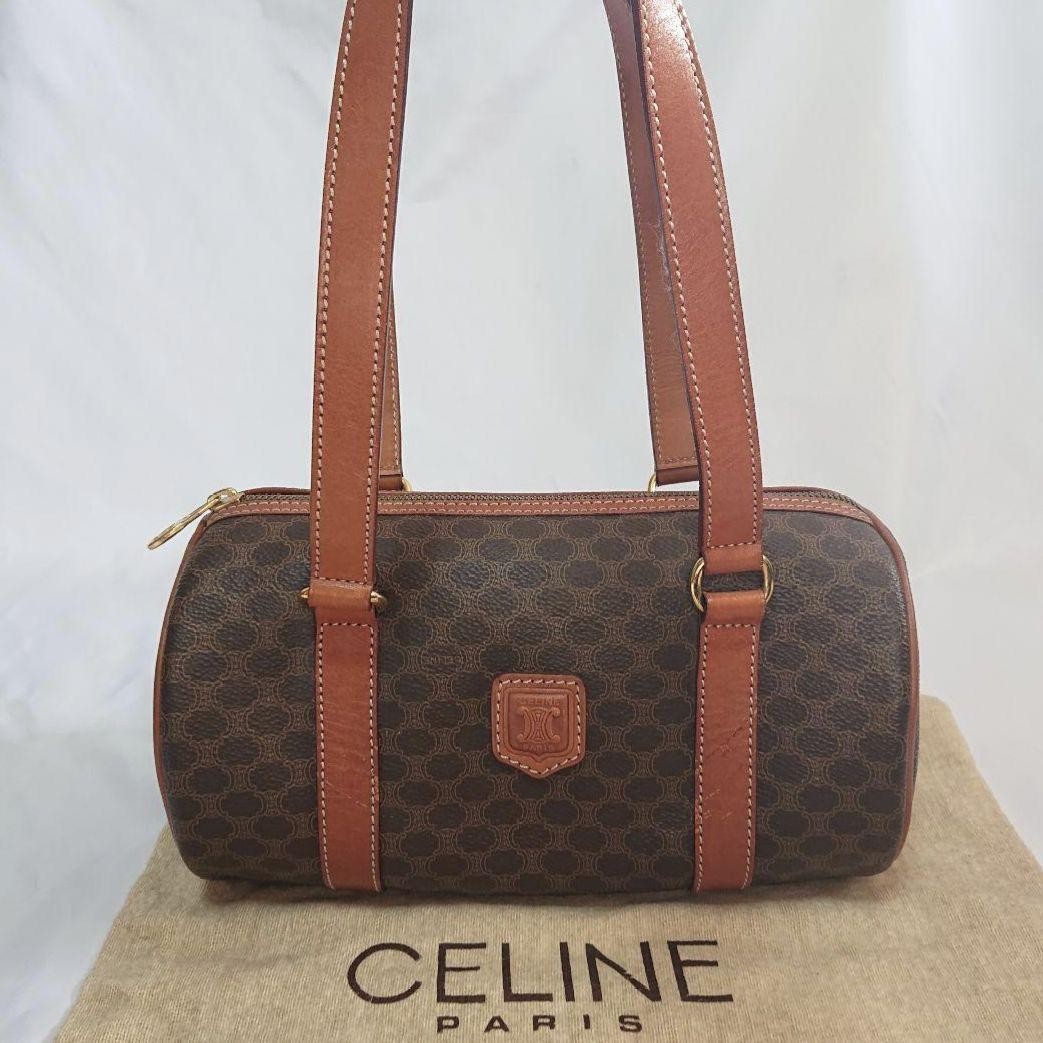 Mint Condition CELINE Macadam Pattern Shoulder Ba… - image 1