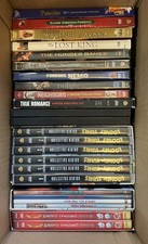 Lot of 24 Various Used EMPTY DVD Disc Cases No DVD Discs