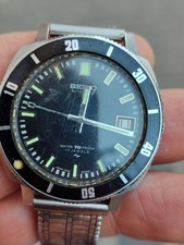 Seiko Automatic 7005 8052 Poor Man 62 MAS October 1970 Stainless