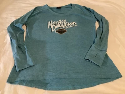 Ladies XL Harley Davidson Shirt from Aviano Air Base, Italy - Image 1 of 3