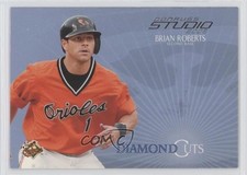2005 Donruss Studio Diamond Cuts 1202/1250 Brian Roberts #DC-4 s7f