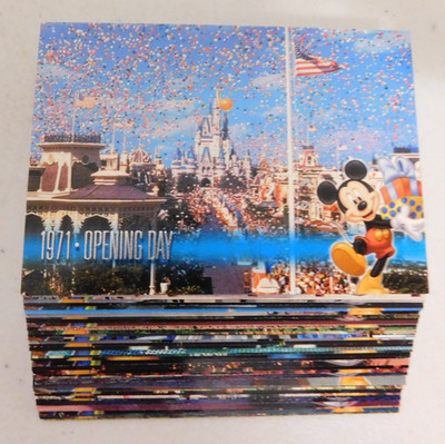 DISNEY WORLD 30TH ANNIVERSARY TRADING CARDS BY YEAR YOU PICK YOUR CARD (N67)