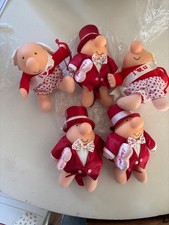 Lot of  5 Vintage Ziggy Plush Doll Valentine New