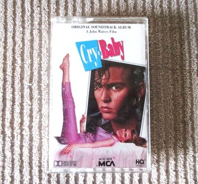 Cry-Baby - Original Soundtrack Album Cassette Tape 1990 MCA8038 Tested VERY GOOD