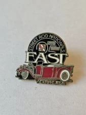 NSRA 1998 Street Rod Nationals FAST Pin York, PA – Vintage Hot Rod Car Show Pin