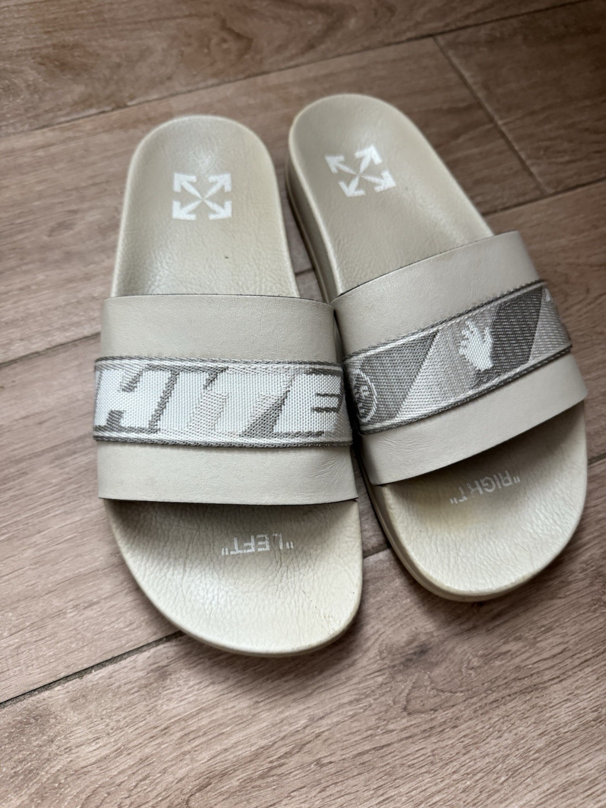 OFF WHITE SLIDES - image 1