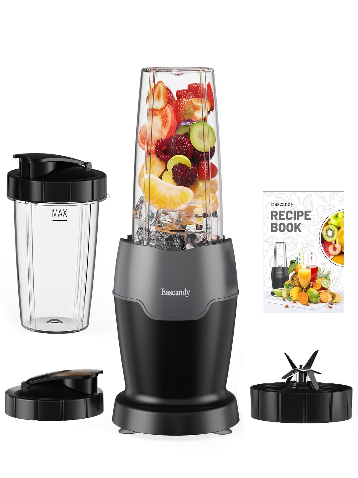 Real 900W Watts Smoothie Blender for Shakes and Smoothies, 7