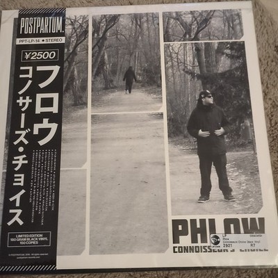 Phlow - Connoisseur s Choice (Black Vinyl) POSTPARTUM - PHIL DA AGONY Neu 2018