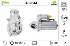 Valeo 432644 Starter Fits Mercedes-Benz S-Class S 350 Turbo-D S 320 CDI