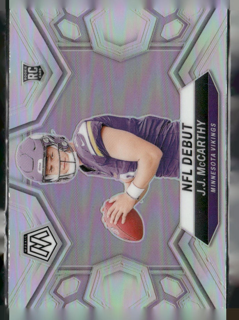 2024 Panini Mosaic #275 J.J. McCarthy Silver