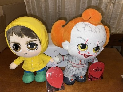 2025 IT Welcome to Derry 8'' PENNYWISE & GEORGIE Plush Dolls Jazzwares New W/ Tag