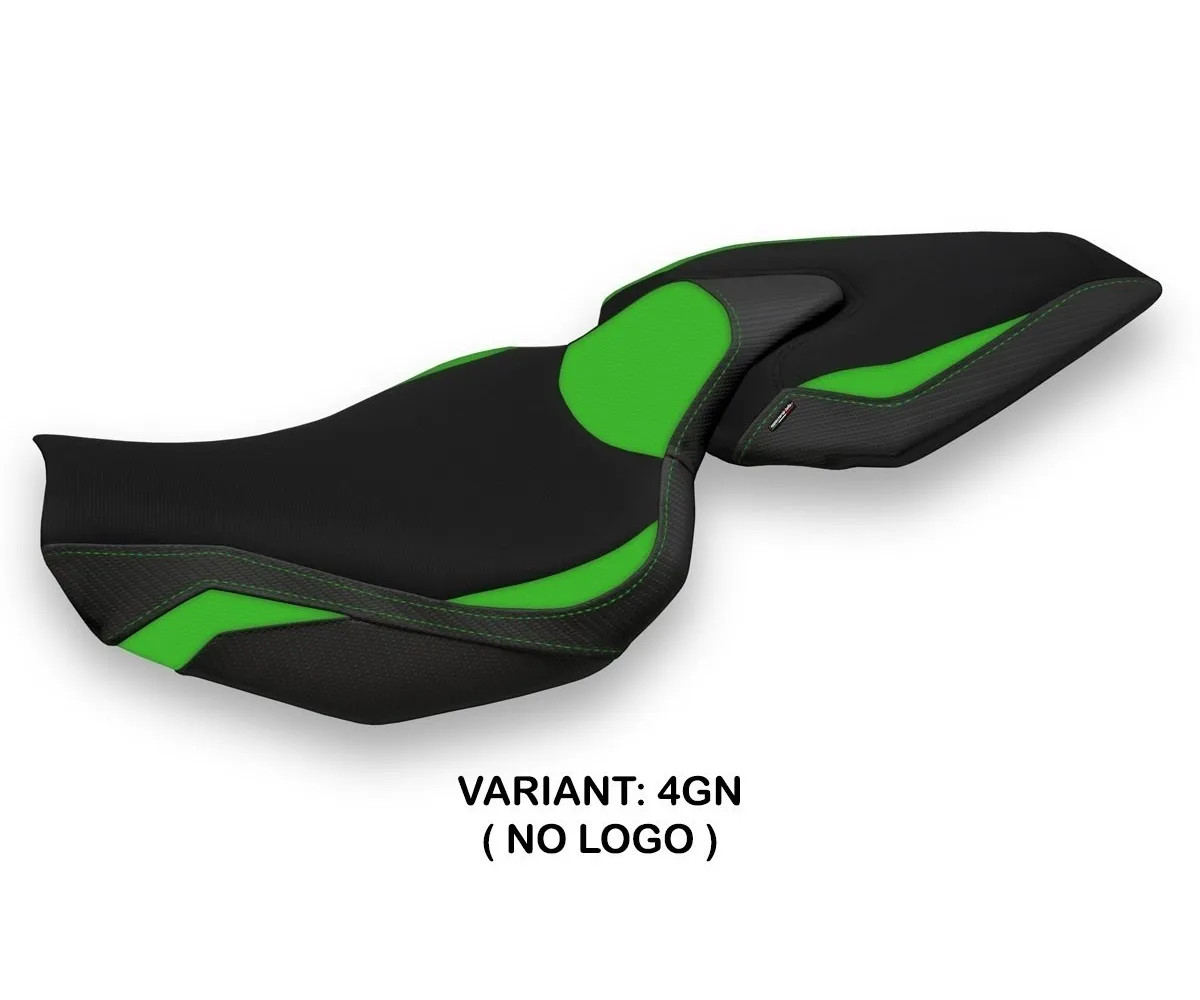 Seat saddle cover Mellby 1 Green (GN) TPZ for KAWASAKI Z 1000 2014 > 2020 dk