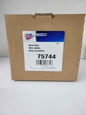 NEW - CARQUEST Cooling 75744 - HVAC Blower Motor  Chevrolet/Isuzu/