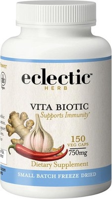 Eclectic Herb - Vitabiotic Capsules | Immune Support | Natural Herbal Multivitam