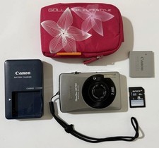Canon PowerShot SD750 Digital Camera ELPH With Charger 8GB SD  Case Japan