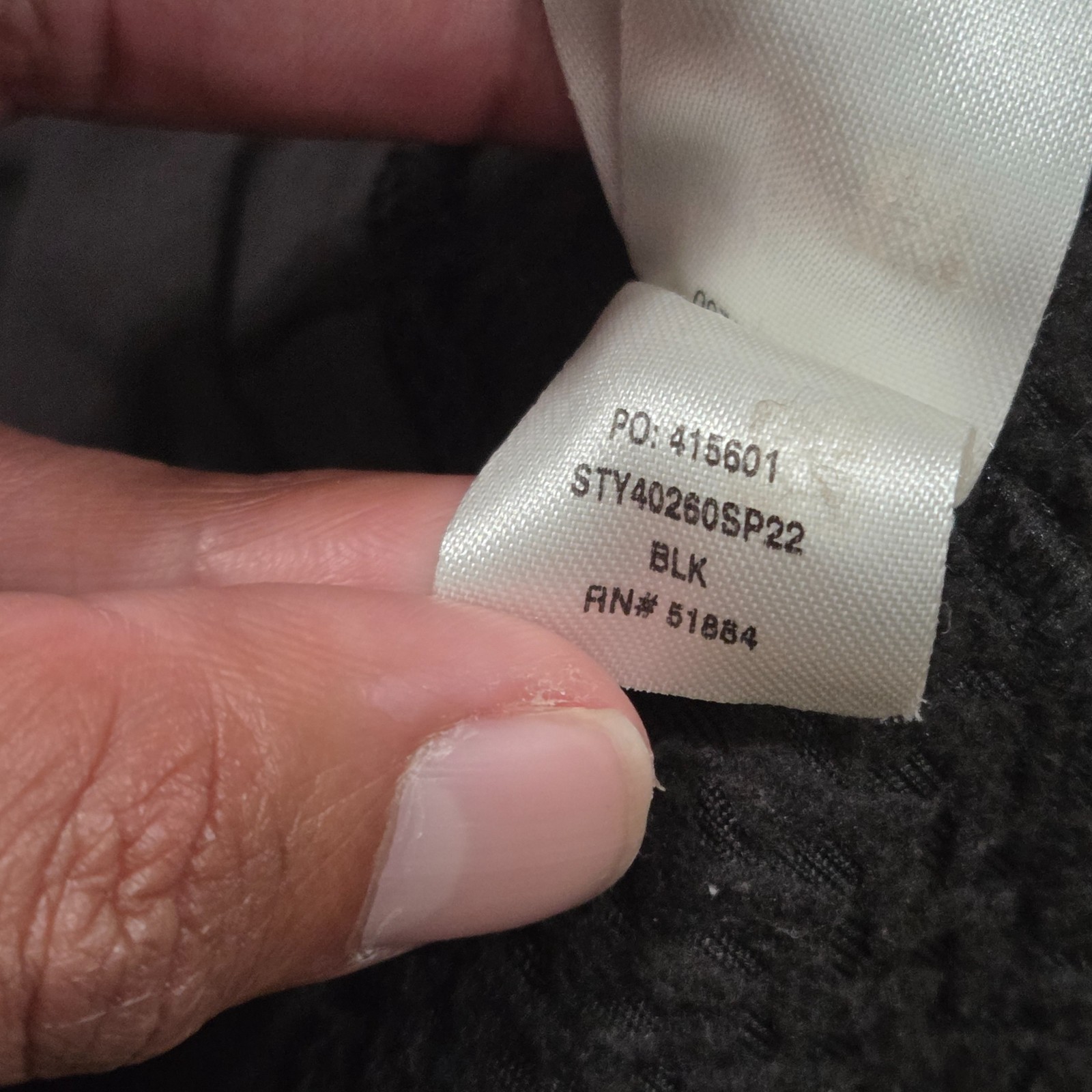 Patagonia Women's R1 Air Hoody Jacket Size M Black Full Zip Fleece Waffle thumbnail 6