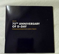 75th Anniversary of D-Day £2 Commemorative Coin Pack 2019 Great Britain
