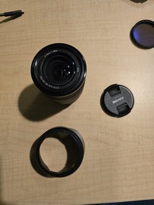 Sony E-Mount 18-135mm F3.5-5.6 OSS Lens with Hood, Cover, and Cap