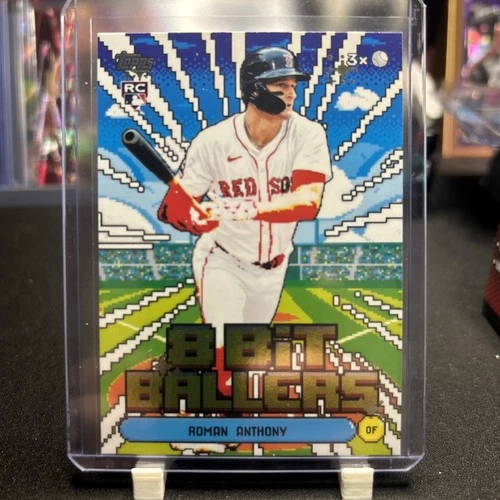2026 Topps Series 1 Celebration, Roman Anthony RC 8 Bit Ballers #8B-2