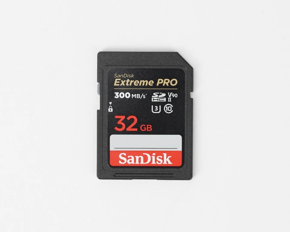 SanDisk Extreme Pro 32GB Class 10 SDHC UHS-II U3 V90 300MB/s Memory Card - Image 1 of 1