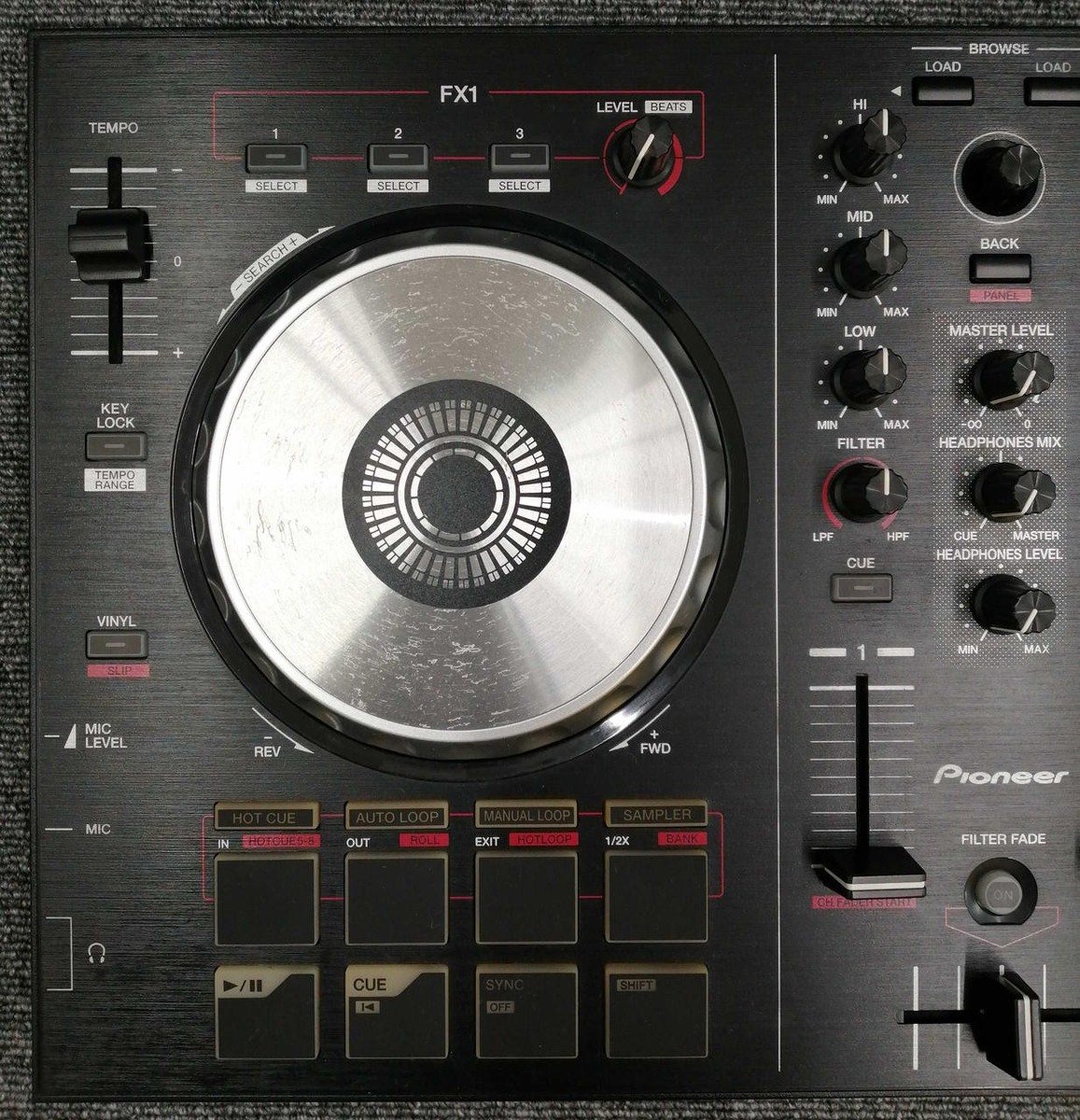 Pioneer DDJ-SB 2-Channel USB DJ Controller Serato Intro Compatible