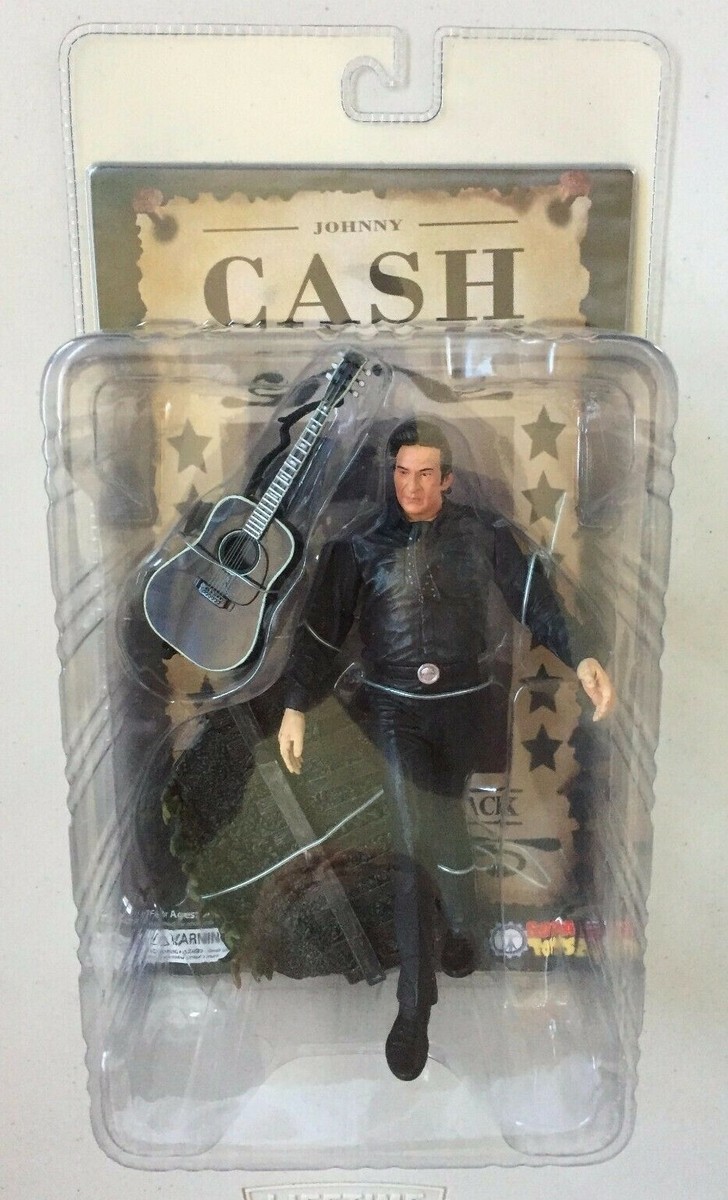 Johnny Cash Man In Black Country Music Action Figure 2006 Sota