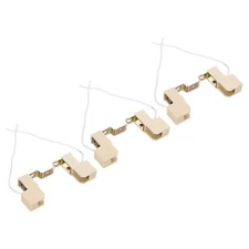 PATIKIL 78mm R7S Socket 3 Pack Ceramic Lamp Holder Halogen Socket Bulb Base C...