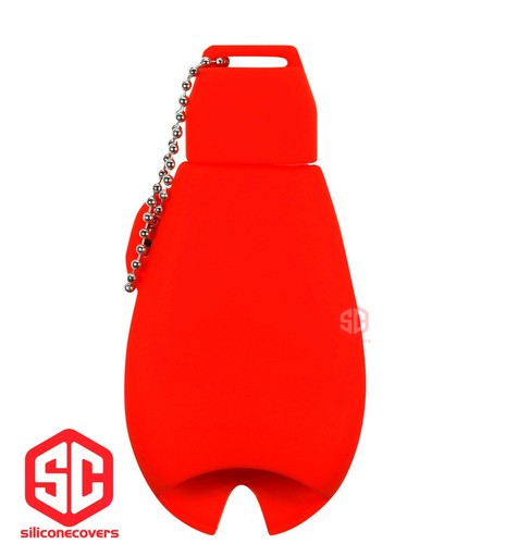 3x New Key Fob Remote Fobik Silicone Cover Fit / For Chrysler Dodge Jeep.. - Picture 3 of 4