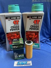 KTM 350 SX-F  2 Liters Motorex Cross Power 10W-50 Oil & Oil Filter Service Kit