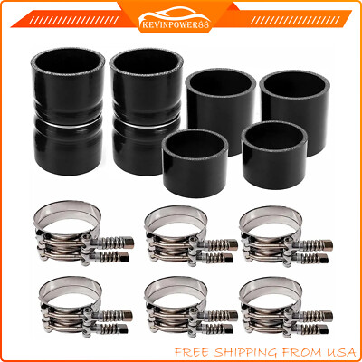 #ad Intercooler Bootamp;Clamp Upgrade Kit For Ford 99.5 03 7.3L Powerstroke Diesel BK $44.99