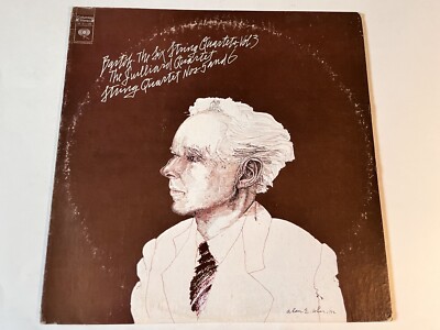 Bartok: The Six String Quartets, Vol. 3~The Juilliard Quartet~With Printed Inner