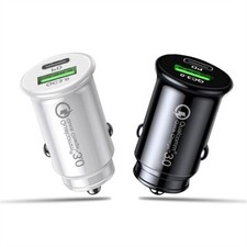 20W USB-C Fast Car Charger For iPhone 15 15 Pro Max Plus iPad Samsung Galaxy S23