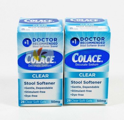 clear stool softener