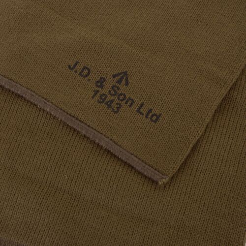 Reproduction WW2 British Commando Cap Comforter - Olive Drab Multiway Hat Scarf - Picture 6 of 6