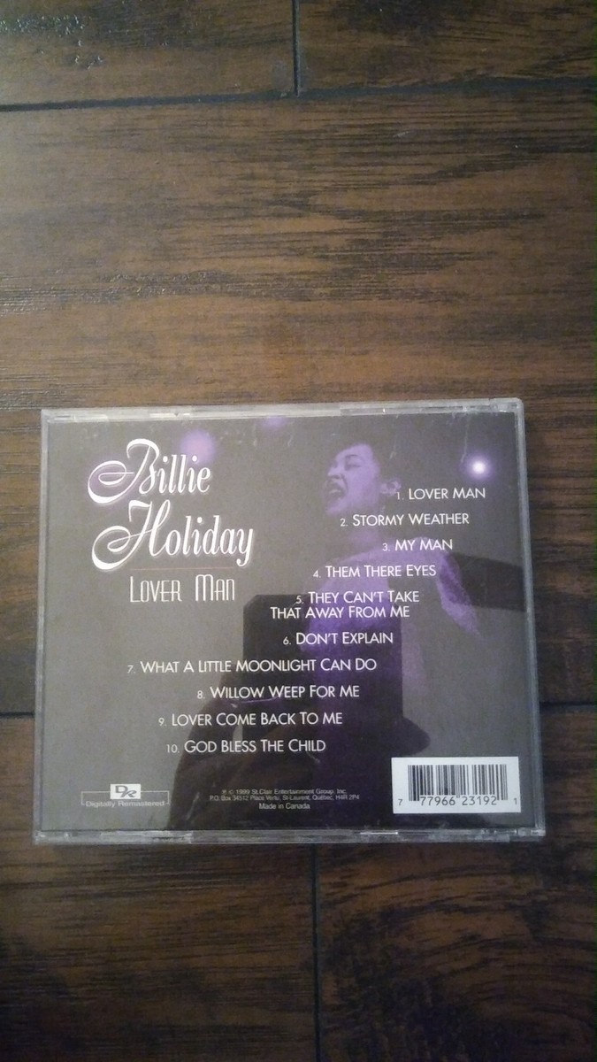 Holiday, Billie : Lover Man CD 777966231921| eBay