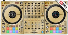 Pioneer DDJ-1000SRT Skin - Brushed Gold