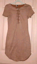 Windsor Pink Large Polyester Short Sleeve Dress