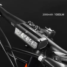 Waterproof Super Bright LED Bike Light USB Rechargeable Bicycle Front Headlight