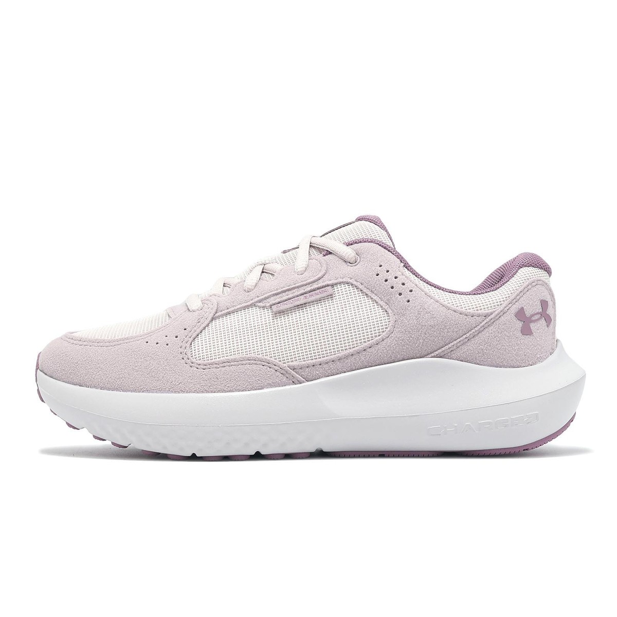 Under Armour Charged Versurge UA Pink White Women Running